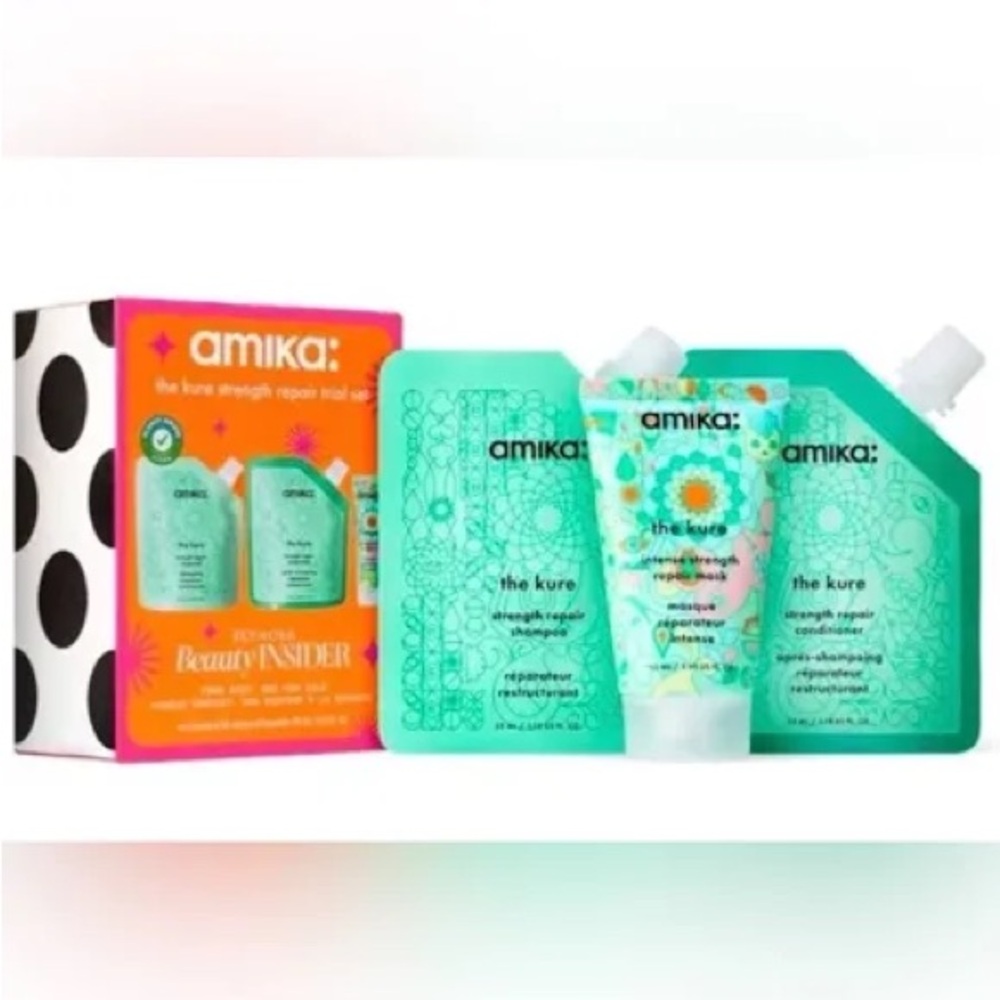 🎀 Amika The Kure Strength Repair Trio 💚